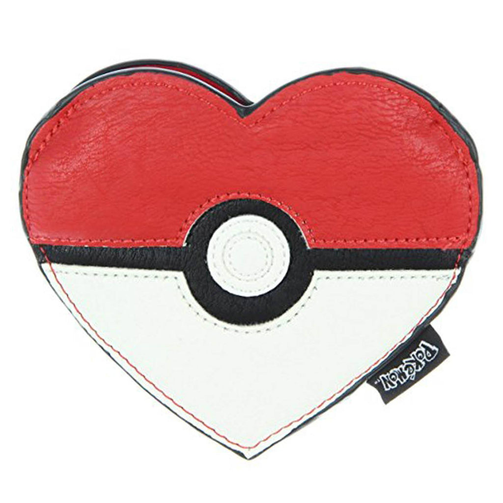 Loungefly Pokemon Pokeball Heart Coin Bag Purse