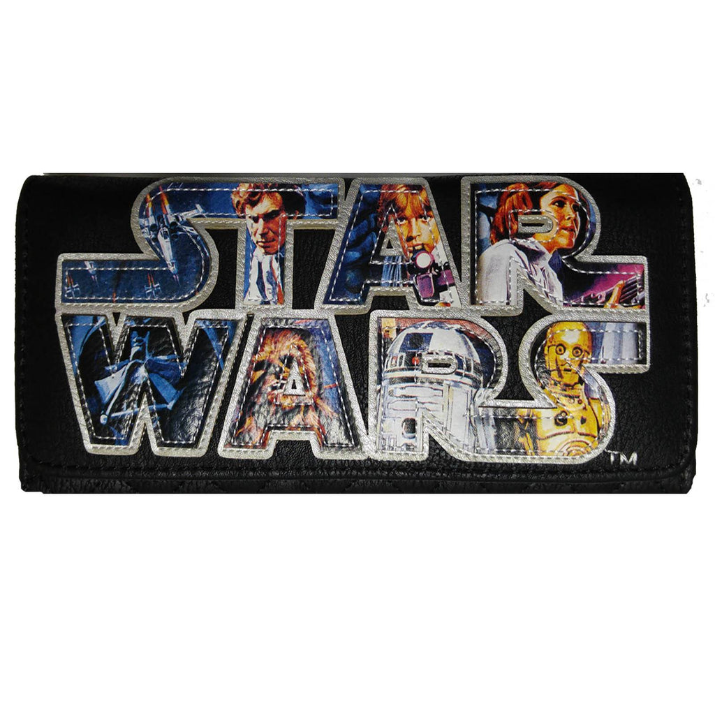 Loungefly Star Wars Applique Logo Wallet