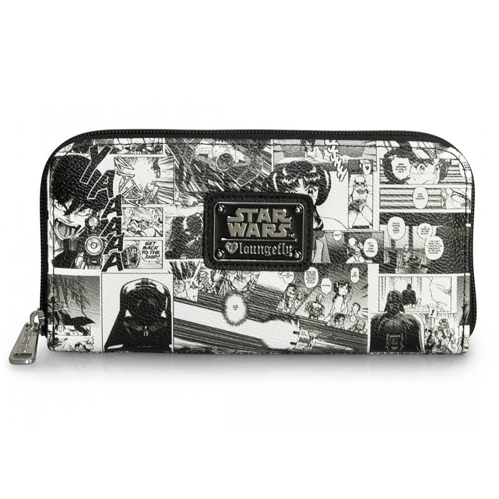 Loungefly Star Wars Black And White Comic Wallet