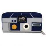 Loungefly Star Wars X R2-D2 Zip Around Wallet - Radar Toys