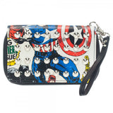 Marvel Captain America Studded Zip Around Wallet - Radar Toys