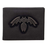 Marvel Venom Distressed Metal Badge Bi-Fold Wallet - Radar Toys