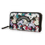 My Little Pony Black Retro Ponies Zip Around Wallet - Radar Toys