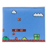 Nintendo Super Mario Level Sublimated Bi-Fold Wallet - Radar Toys