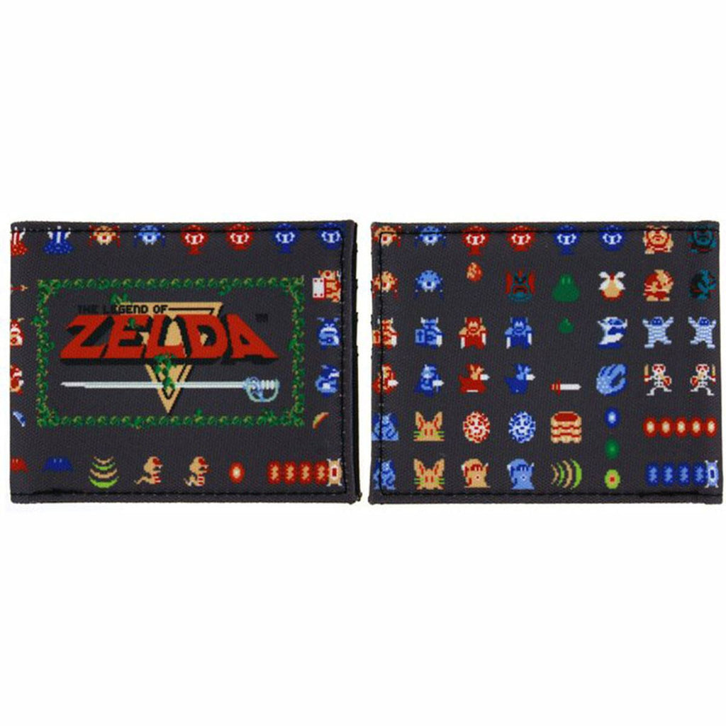 Nintendo Zelda Pixel Sublimated Bi-Fold Wallet - Radar Toys