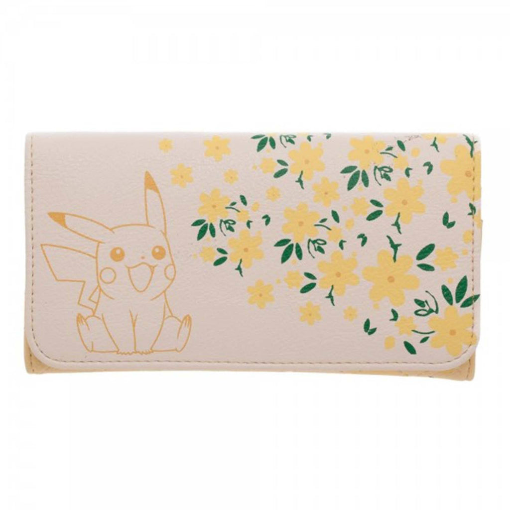 Pokemon Pikachu Floral Envelope Wallet