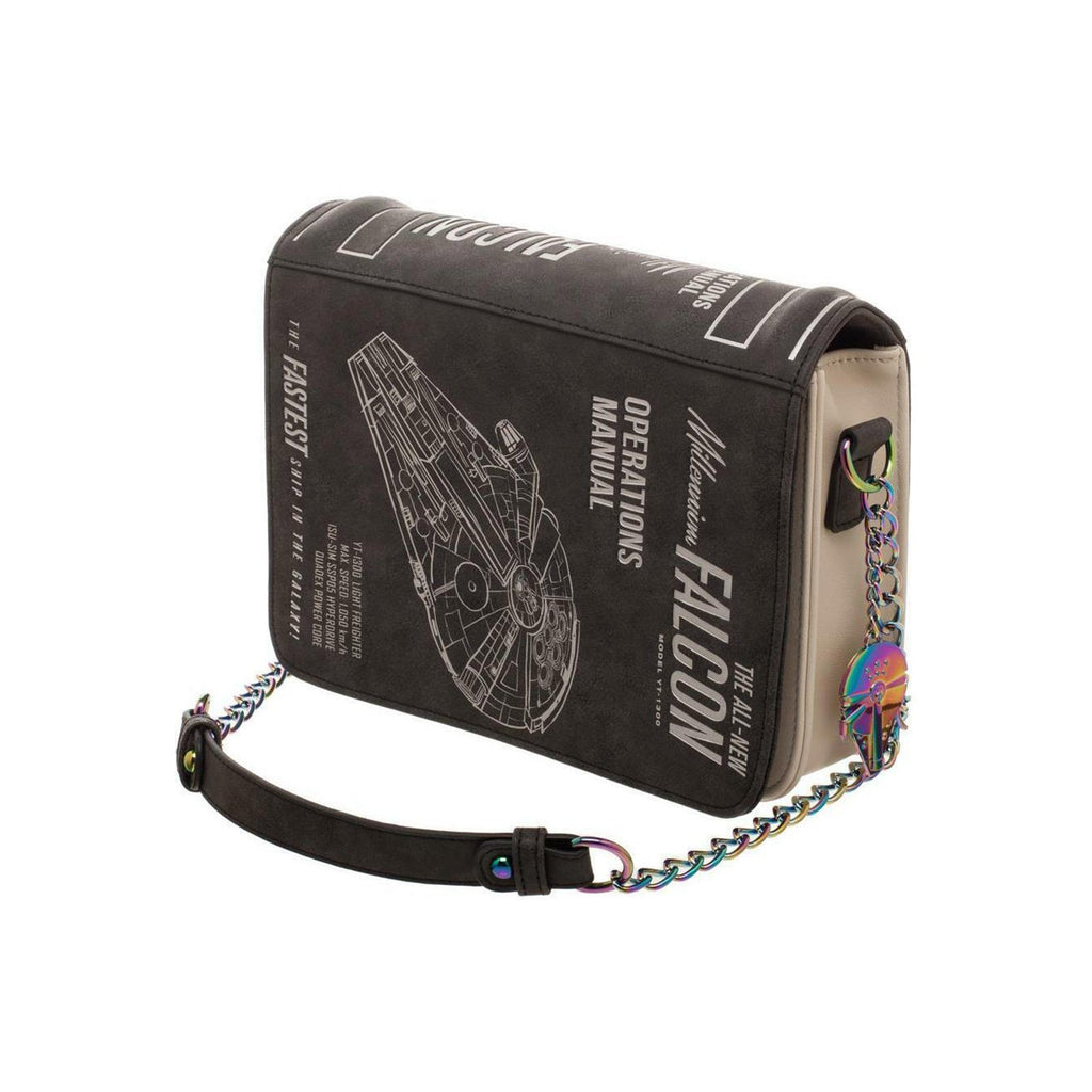 Star Wars Han Solo Millenium Falcon Operations Manual Bag Purse