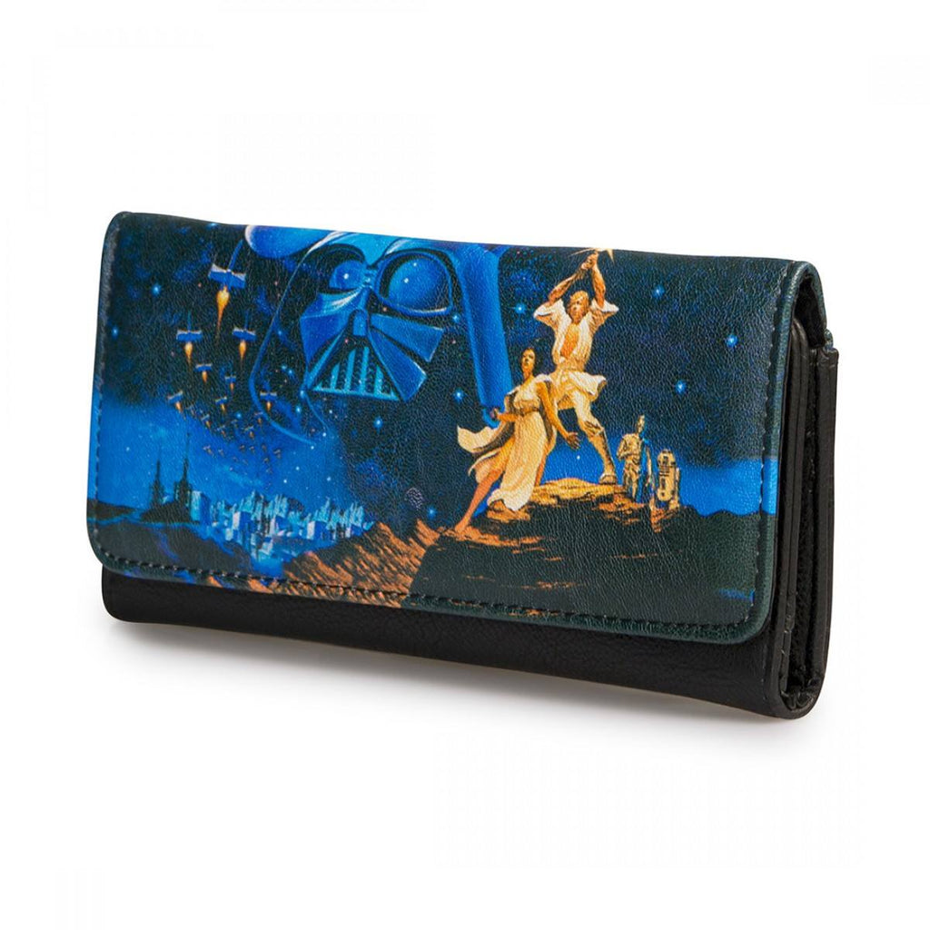 Star Wars Luke And Leia Epic Cover Wallet