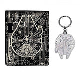 Star Wars Millennium Falcon Wallet And Keychain Box Set - Radar Toys