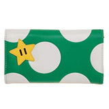 Super Mario Green Mushroom Junior Wallet - Radar Toys