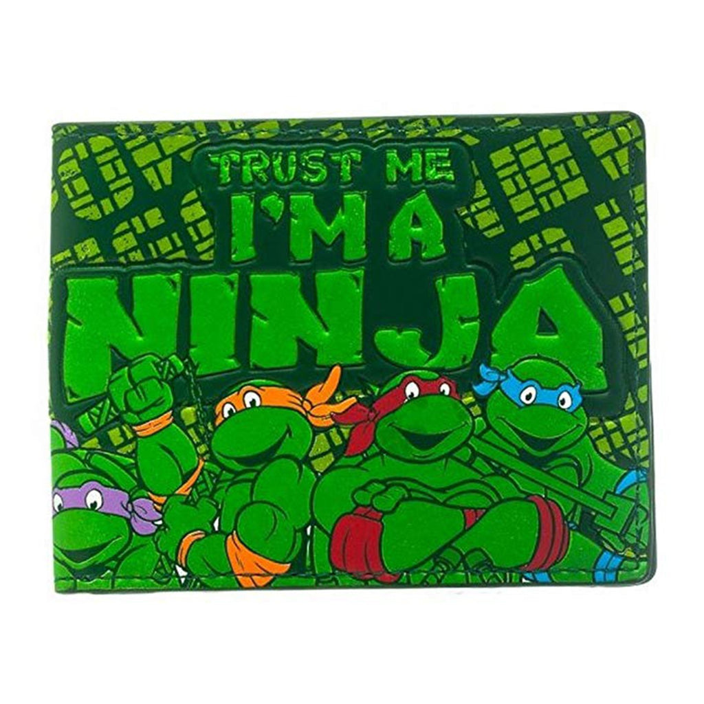 Teenage Mutant Ninja Turtles I'm a Ninja Fat Free Bi Fold Wallet