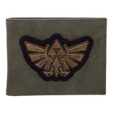 Zelda Hyrule Crest Distressed Bi-Fold Wallet - Radar Toys