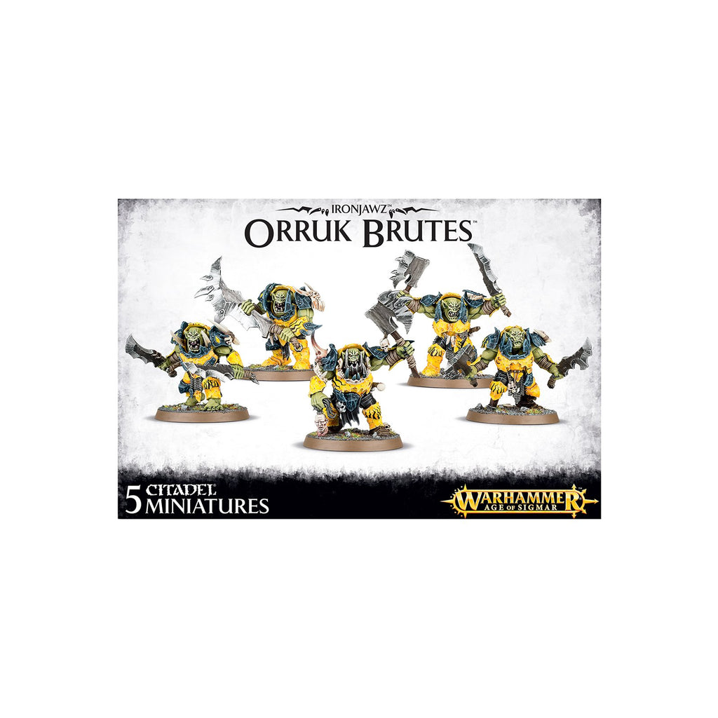 Warhammer Age Of Sigmar Ironjawz Orruk Brutes Set