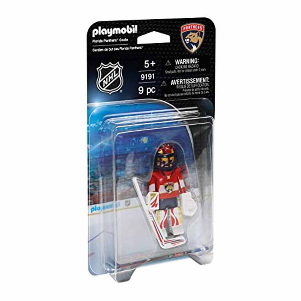 Playmobil NHL Florida Panthers Goalie Player Figure - Radar Toys