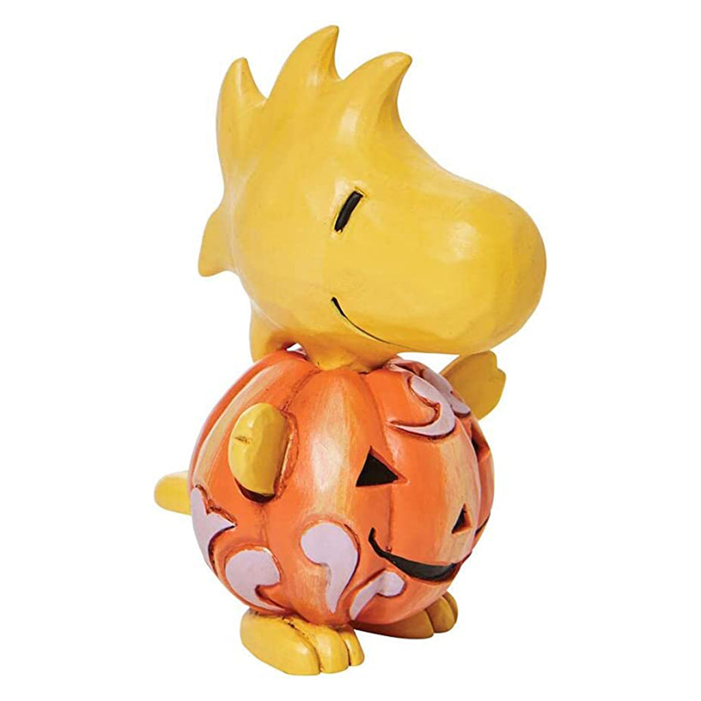 Enesco Peanuts Woodstock Pumpkin Mini Figure