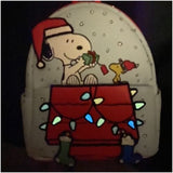 Loungefly Peanuts Gift Giving Snoopy And Woodstock Mini Backpack - Radar Toys