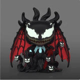 Funko Marvel Deluxe POP Glow In The Dark Venom On Throne Figure Set - Radar Toys