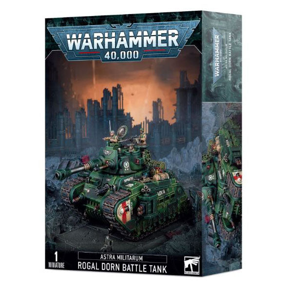 Warhammer 40,000 Astra Militarum Rogal Dorn Battle Tank Figure