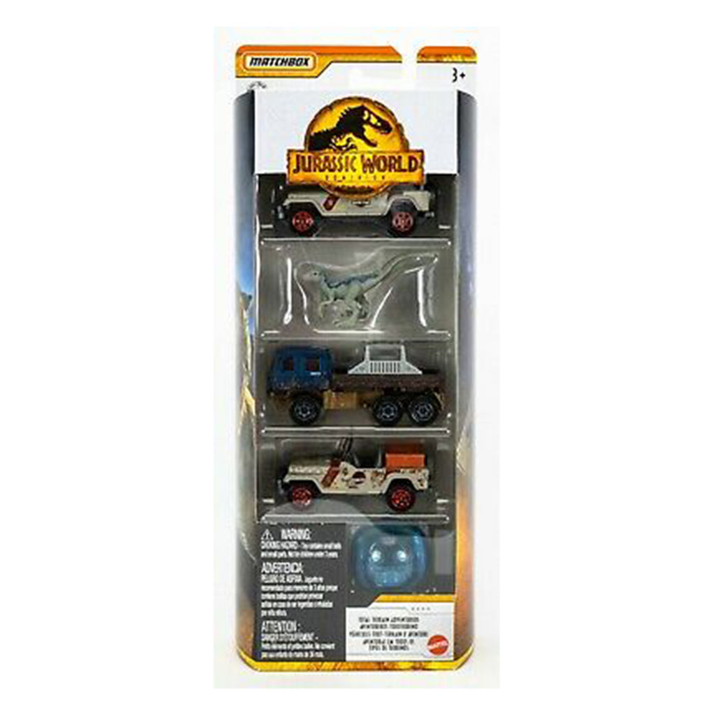 Matchbox Jurassic World Dominion 5 Pack