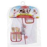 Melissa And Doug Chef Role Play Costume Set - Radar Toys