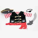 Melissa And Doug Pirate Role Play Costume Set - Radar Toys